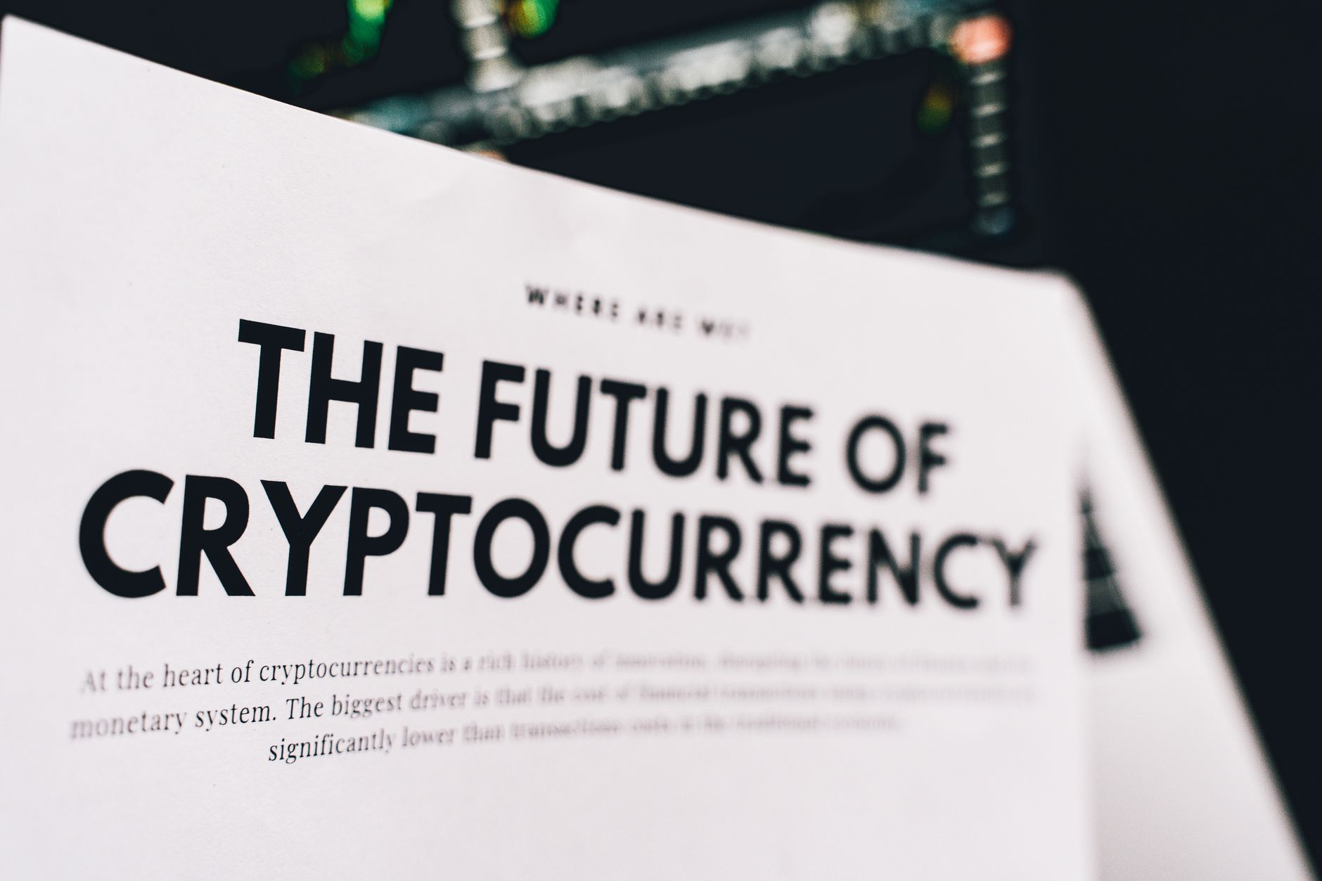 crypto en AOW — Foto: Alesia  Kozik (Pexels)